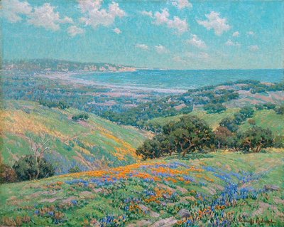 Malibu Coast, Spring by Granville Redmond